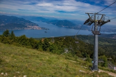 Blick vom Mottarone auf den Lago Maggiore